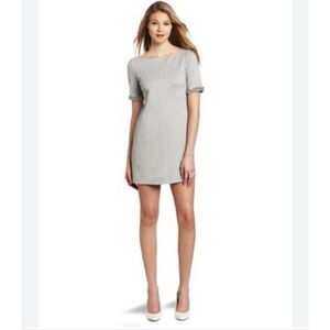 Bailey 44 Shirt Dress Embellishment Sleeves grey size medium